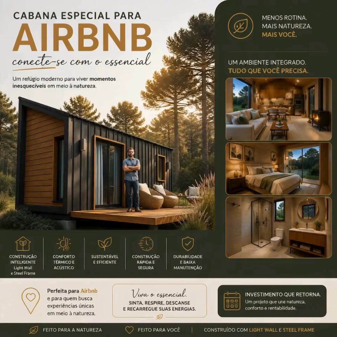 Cabana para Airbnb